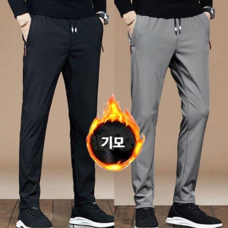 기능성 핏좋은바지 슬랙스 허리 낚시바지 긴바지 - 상품 이미지