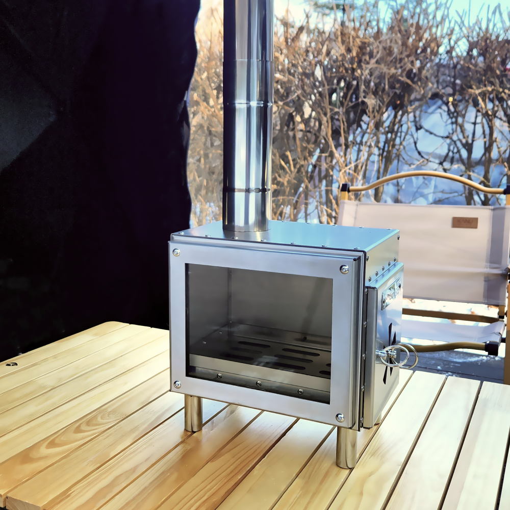 캠프365 화목난로 휴대용 화로대 불멍 감성 장작 스토브 우드스토브 시그니쳐 포켓 벽난로