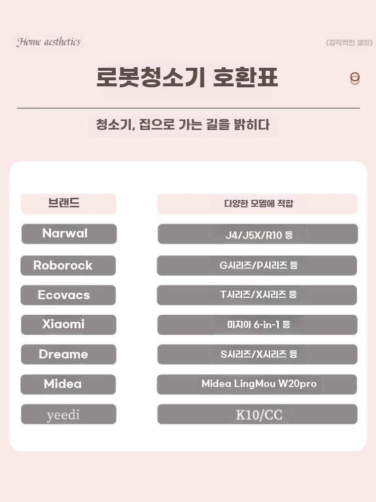 로봇청소기장 원목 청소기 수납 틈새장 수납장 빈티지 60x40x95cm 블랙 그레이 유리 - 상세 이미지 3