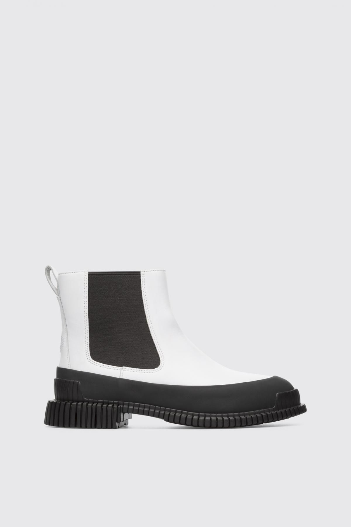 캠퍼 투톤 가죽 앵클부츠 여성 Pix K400304-005 MULTICOLOR - 상품 이미지