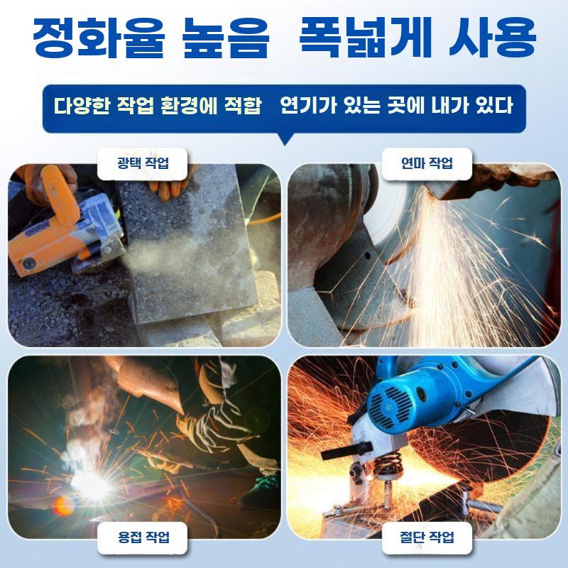 산업용 집진기 분진 제거 진공 흡입기 용접 흡진기 싱글 암 2.2KW - 상세 이미지 3