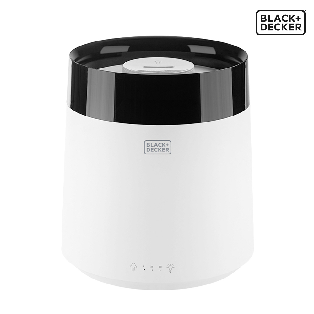블랙앤데커 초음파식 저소음 가습기 소형 3.5L 탁상용 책상용 가정용 BXEH1250