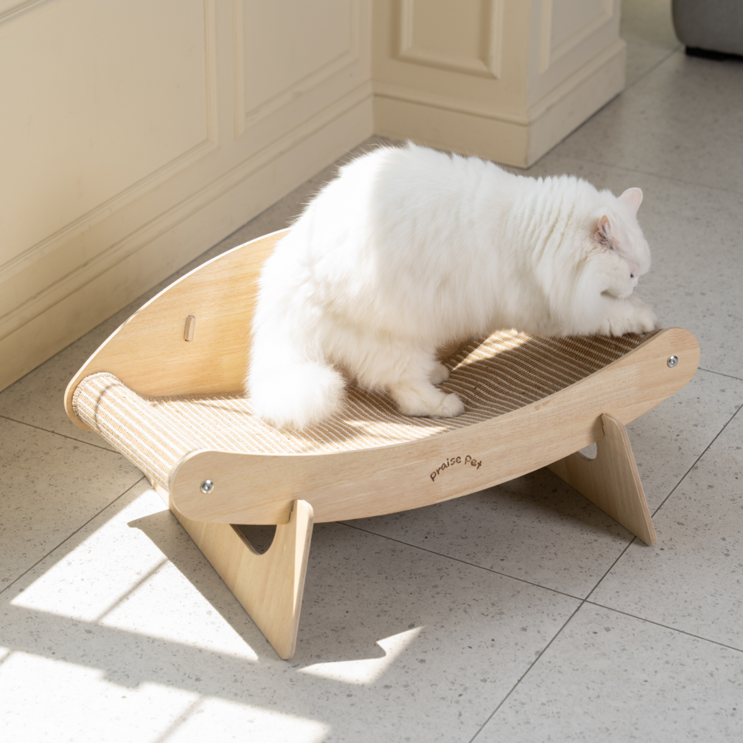 프레이즈펫 프리미엄 소파 스크래쳐 - 특대 매트 리필 교체 가능 고양이 침대 이미지 3