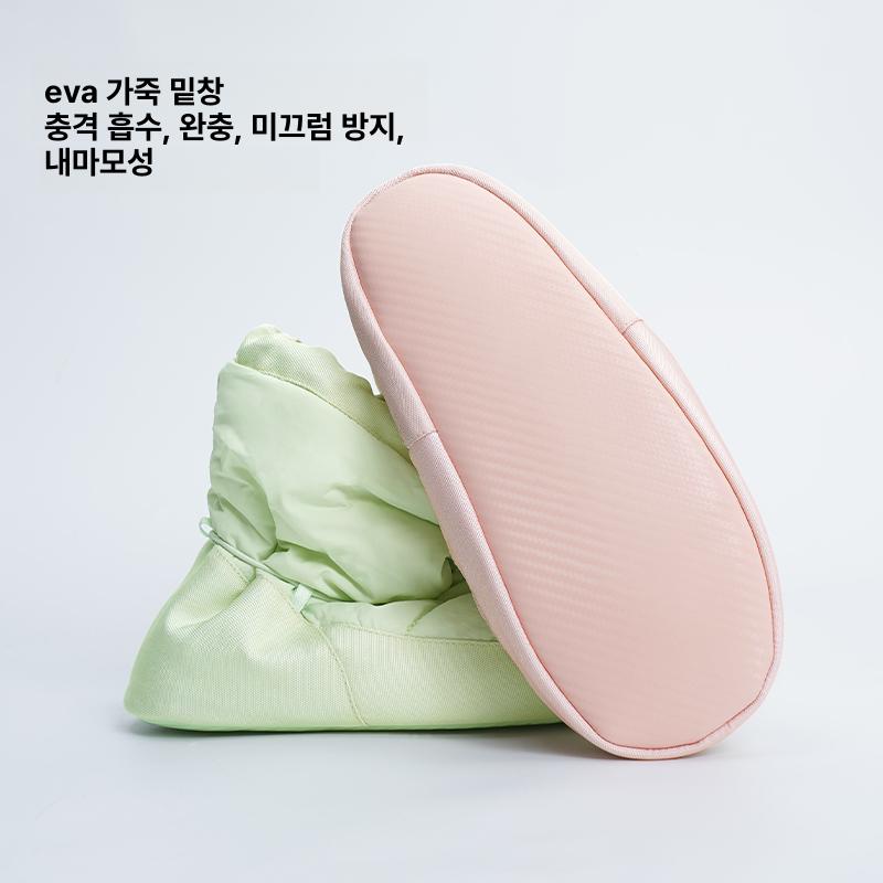 겨울 발레 웜업 부츠 성인 어린이용 보온 연습용 댄스 신발 - 상세 이미지 5