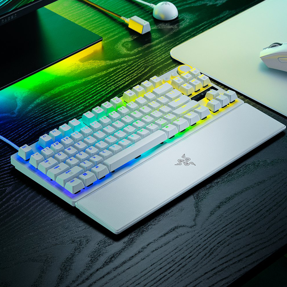 [국내정발] 레이저 헌츠맨 V3 PRO TKL 래피드트리거 8K 화이트 영문, 자석축 - 상세 이미지 2