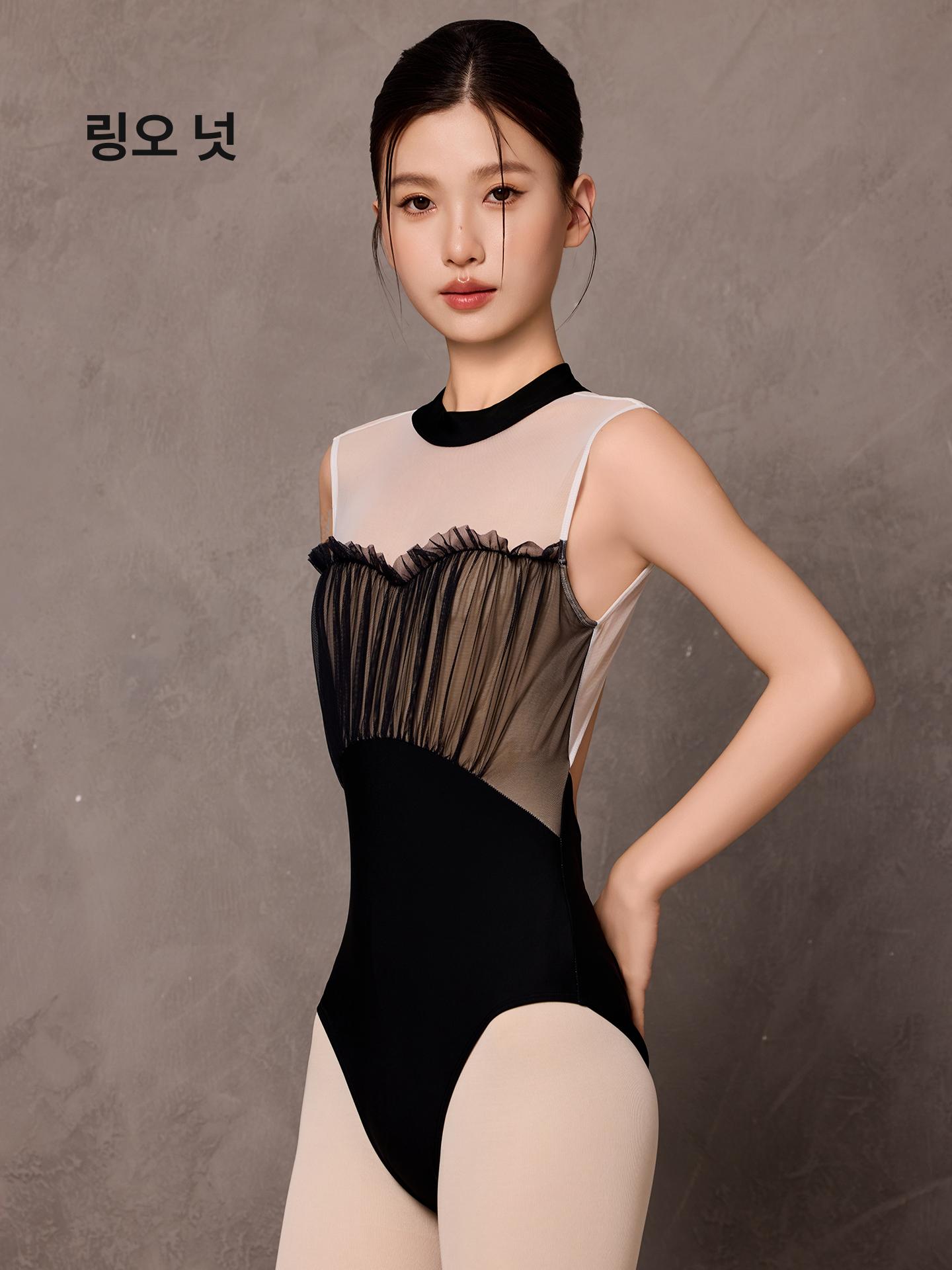 성인 여성 발레복 무용 연습복 체조복 교사용 라인댄스 - 상세 이미지 2