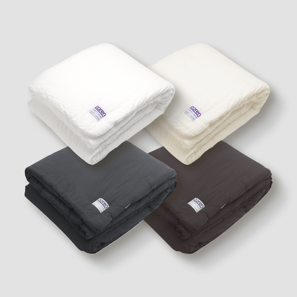 포렌 더험블 오가닉 광목 차렵이불 화이트, SS(슈퍼싱글)