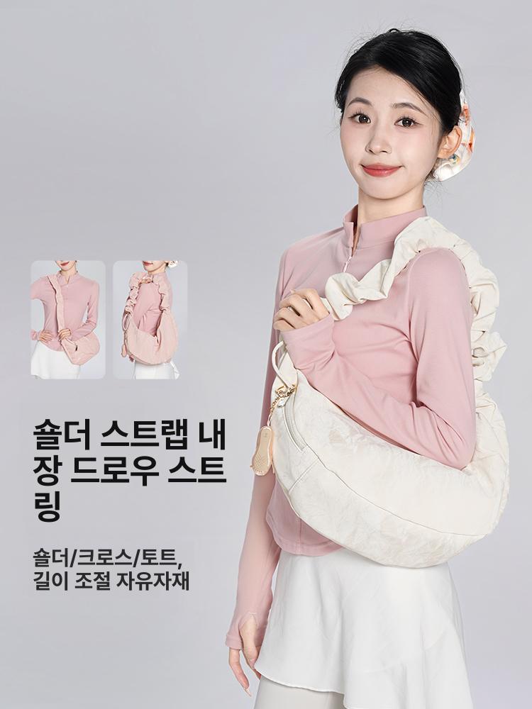 빅사이즈 성인용 발레 무용 댄스 가방 크로스백 토트백 수납 - 상세 이미지 3