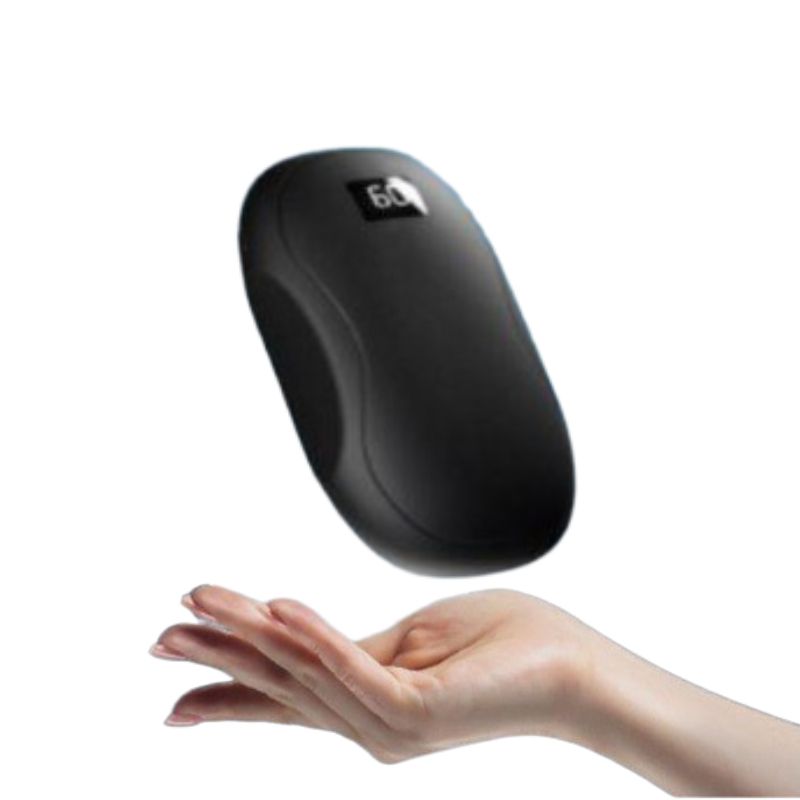 휴대용 전기 손난로 충전식 핸드워머 보조배터리 포켓 히터 화이트 (3600 mAh) - 상품 이미지