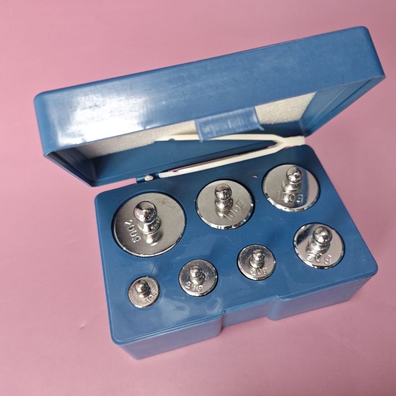 분동 세트 무게추 고정밀 저울추 실험실 중량 보정추 100g (5g-50g) 세트 - 상세 이미지 3