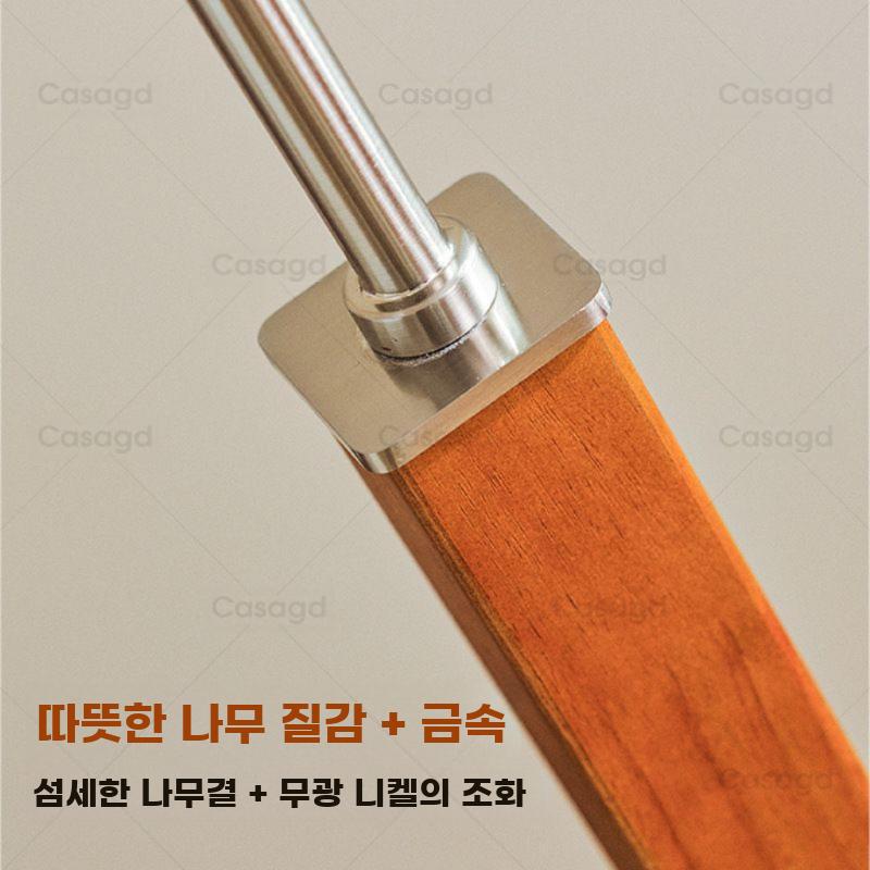 복고풍 랜턴 램프 빈티지 플로어 조명 장스탠드 로커암 갓등 패브릭 램프 웜라이트 - 상세 이미지 5