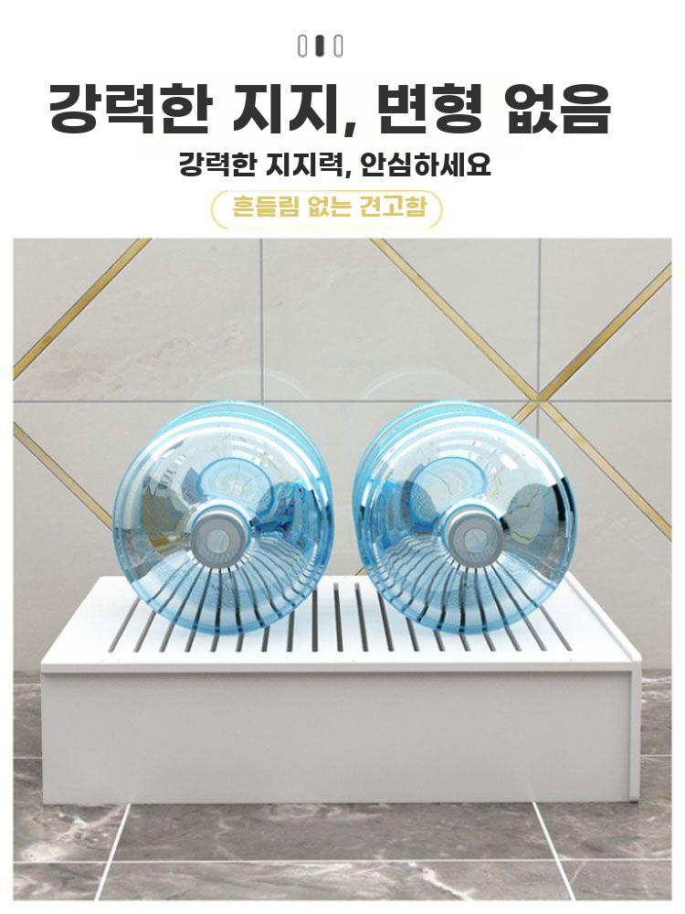 수도가림막 배관 커버 수도관 보일러 덮개 라디에이터 가림막 외부 50x50 두께 15mm 내부 45x48 - 상세 이미지 3