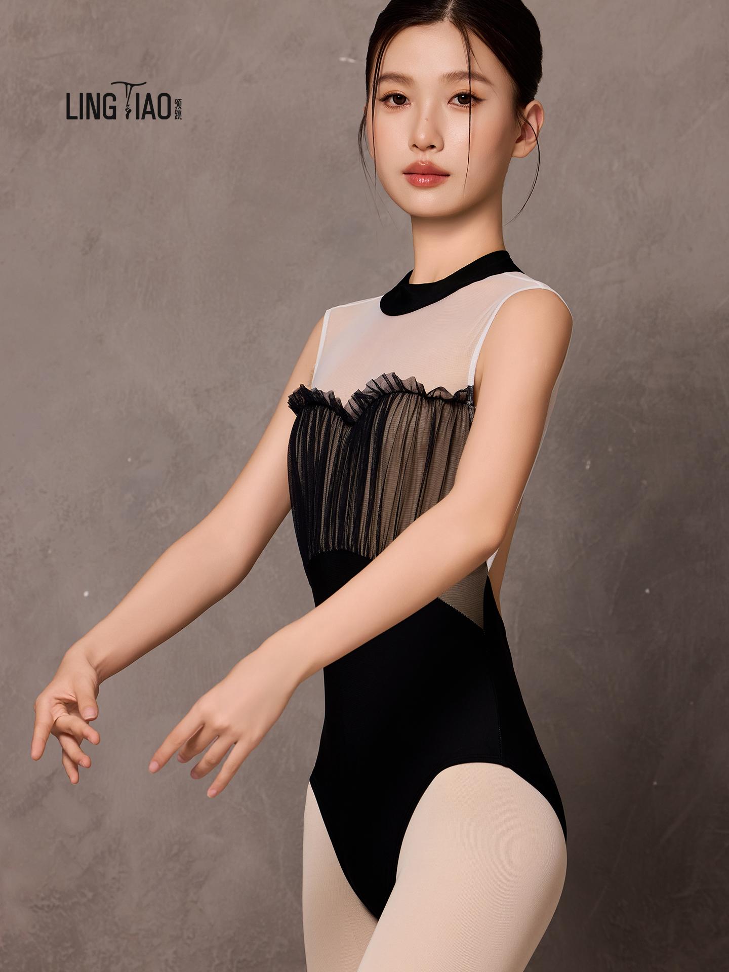 성인 여성 발레복 무용 연습복 체조복 교사용 라인댄스 - 상세 이미지 4
