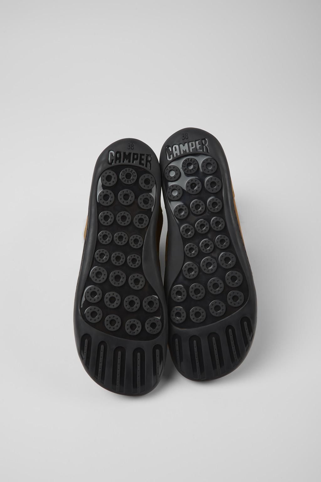 캠퍼 브라운 누벅 여성 앵클부츠 Peu K400598-002 BROWN - 상세 이미지 5