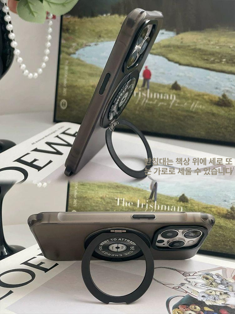 회전 레트로 레코드 스타일 크로스바디 스트랩 크로스바디 긴끈 iPhone 17 - 상세 이미지 3