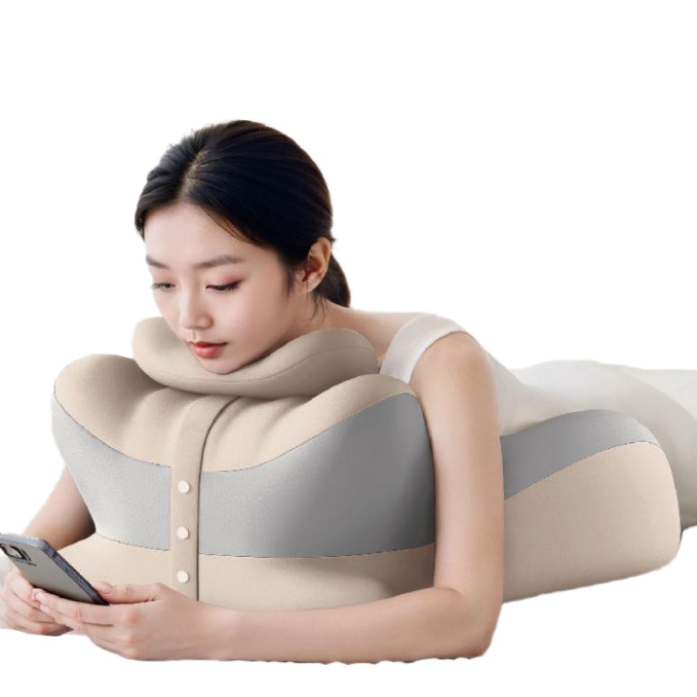 엎드려 베개 다용도 낮잠 쿠션 침대 앞잠쿠션 핸드폰 독서 스페이스 그레이 업글