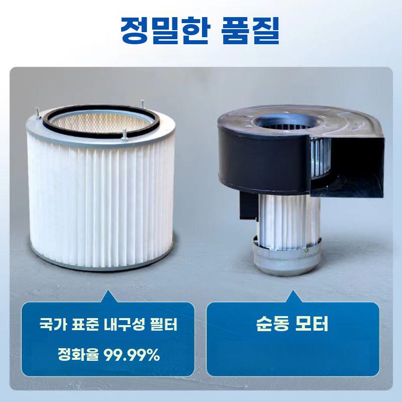 산업용 집진기 분진 제거 진공 흡입기 용접 흡진기 싱글 암 2.2KW - 상세 이미지 2