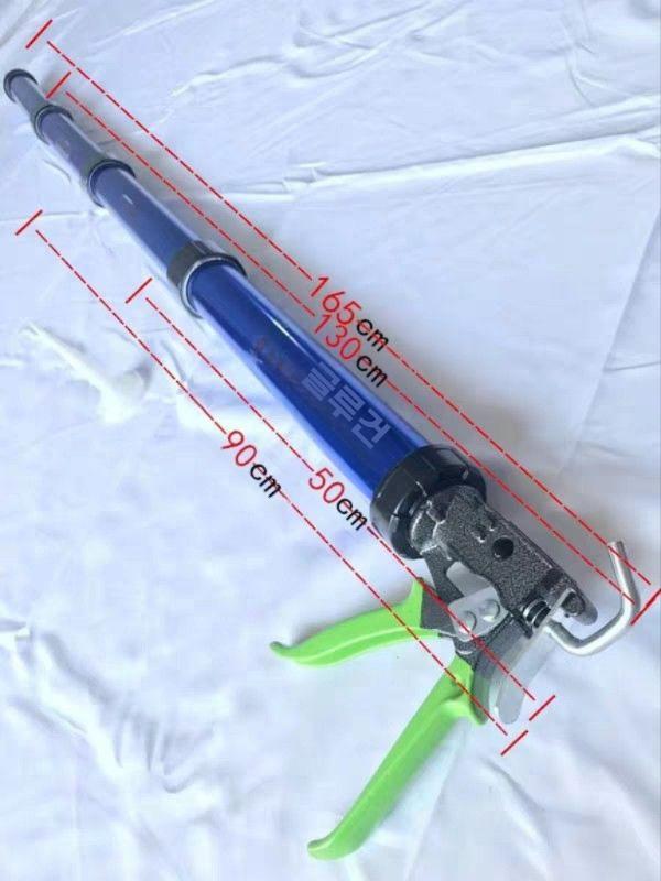 실리콘건 연장 장대 확장 롱건 코깅건 작업 폴대 코킹 50cm - 상세 이미지 2