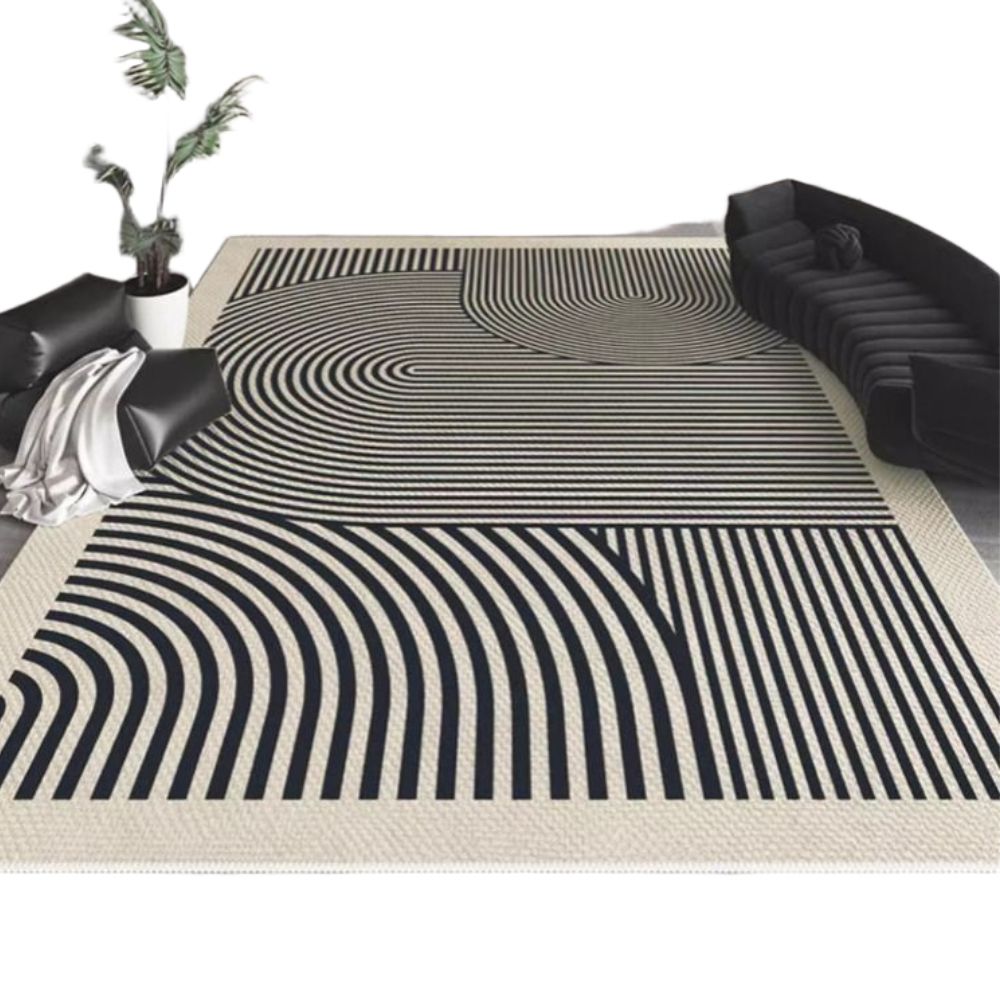 거실 러그 대형 사계절 카페트 고급 인테리어 모던 매트 A 80x120cm - 상품 이미지