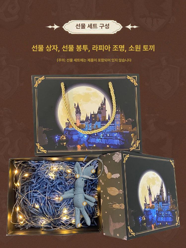 해리포터 입체 종이조각 호그와트 학교 창의적 선물 표준성 - 상세 이미지 4
