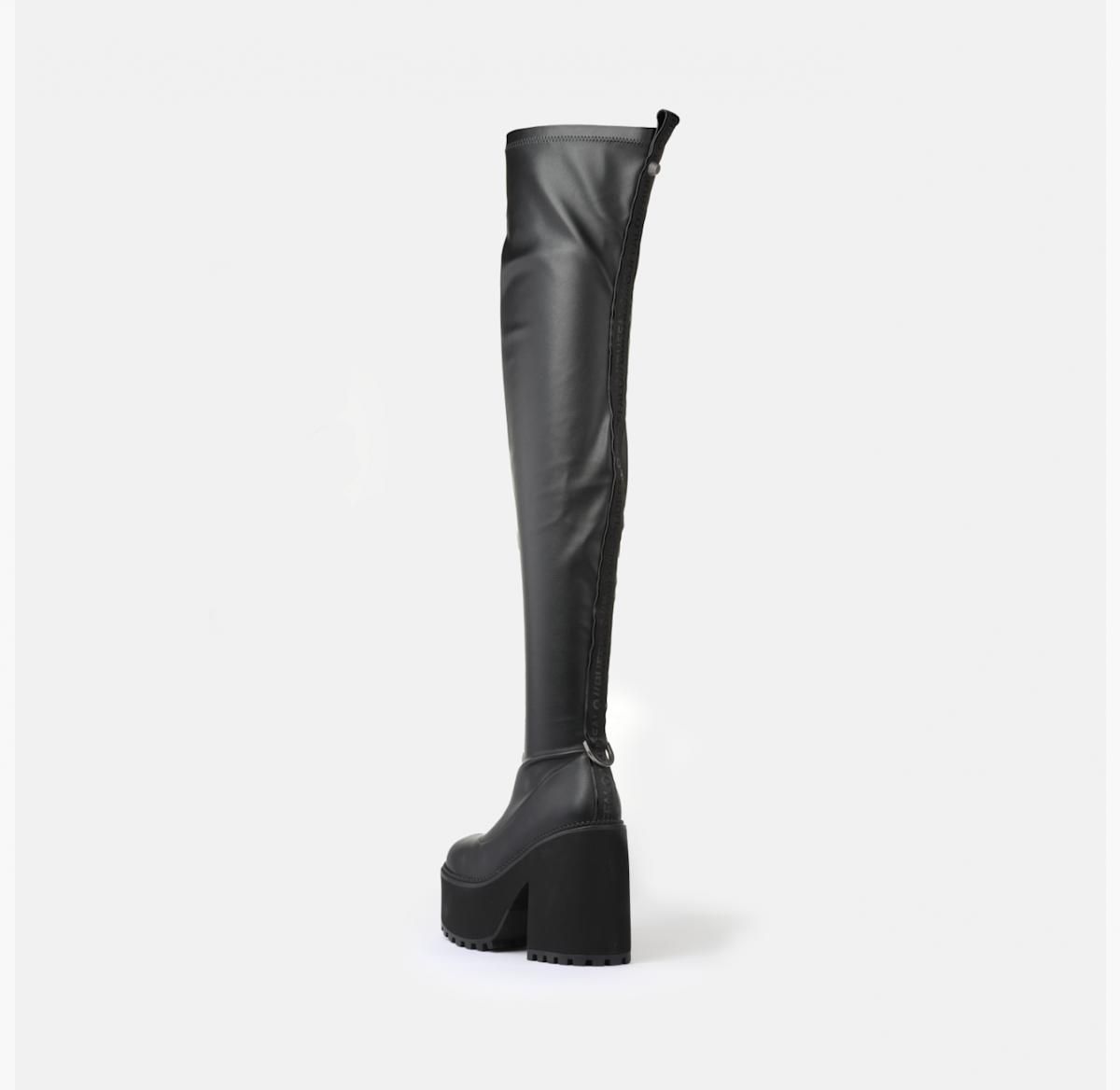 버팔로 트렌디 플랫폼 오버니 부츠 블랙 02525488 SCHWARZ - 상세 이미지 5