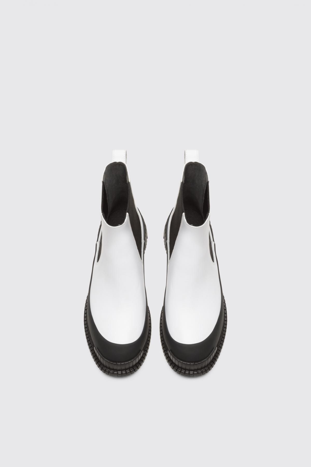 캠퍼 투톤 가죽 앵클부츠 여성 Pix K400304-005 MULTICOLOR - 상세 이미지 4