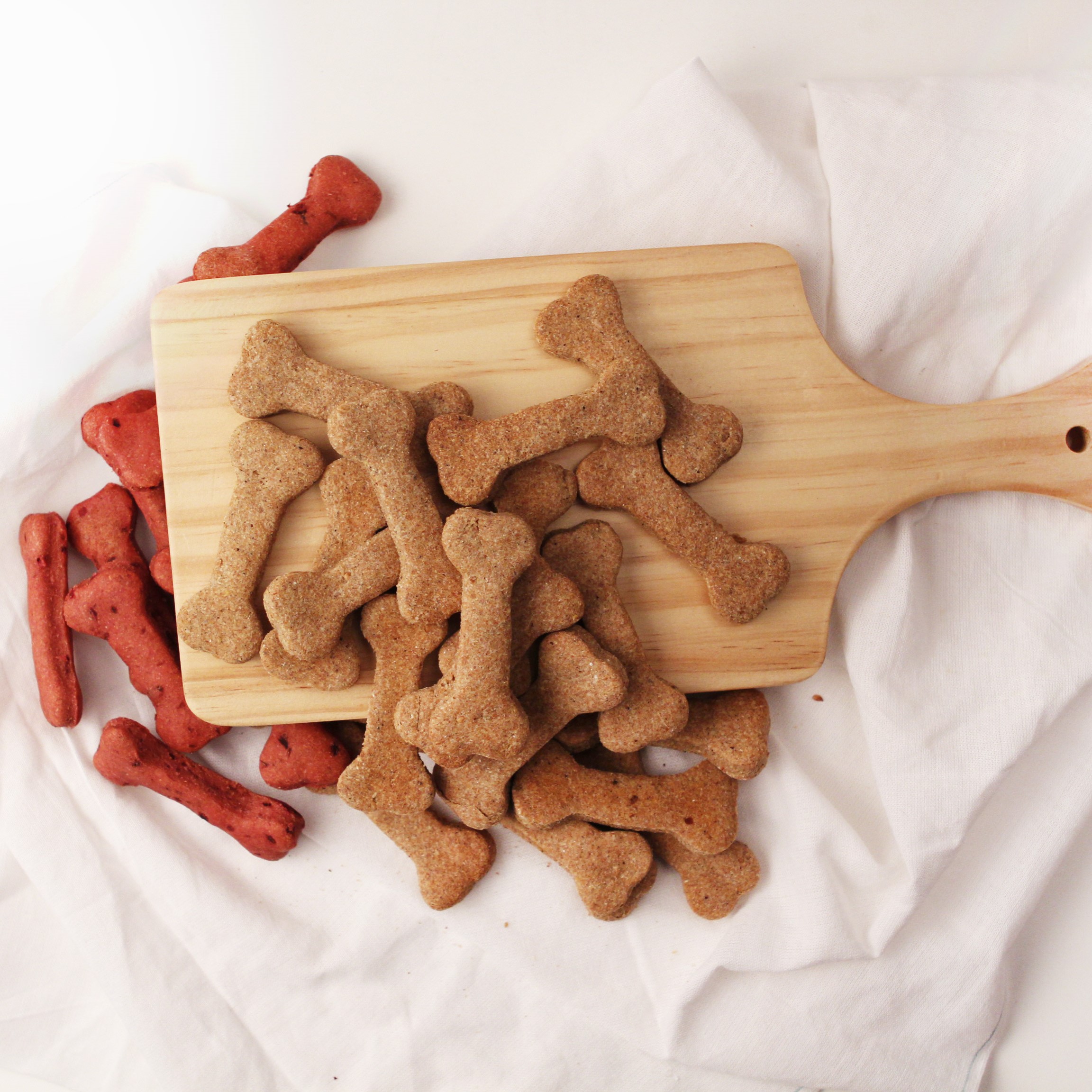 강아지 수제간식 반려견 영양식 칼슘 아마씨멸치쿠키 50g - 상품 이미지