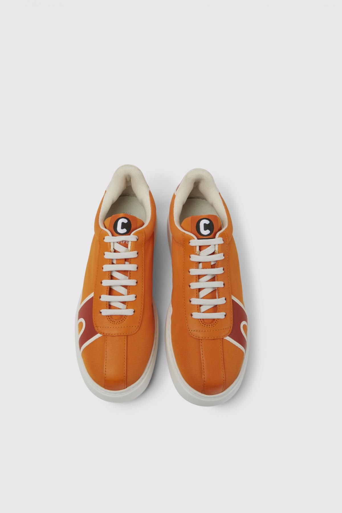 캠퍼 레트로 오렌지 스니커즈 Runner K21 K201382-004 ORANGE - 상세 이미지 4