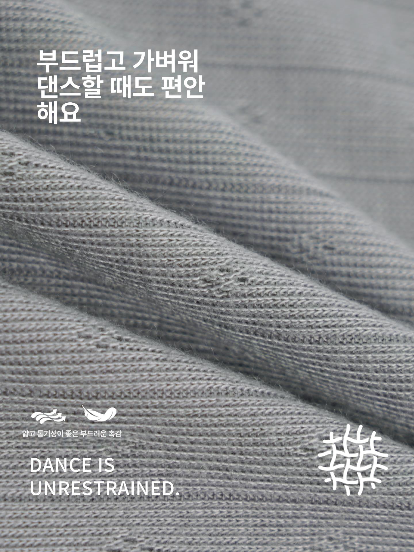 여성 성인 발레 연습용 하이웨이스트 바지 허리 올림 트레이닝 팬츠 - 상세 이미지 5