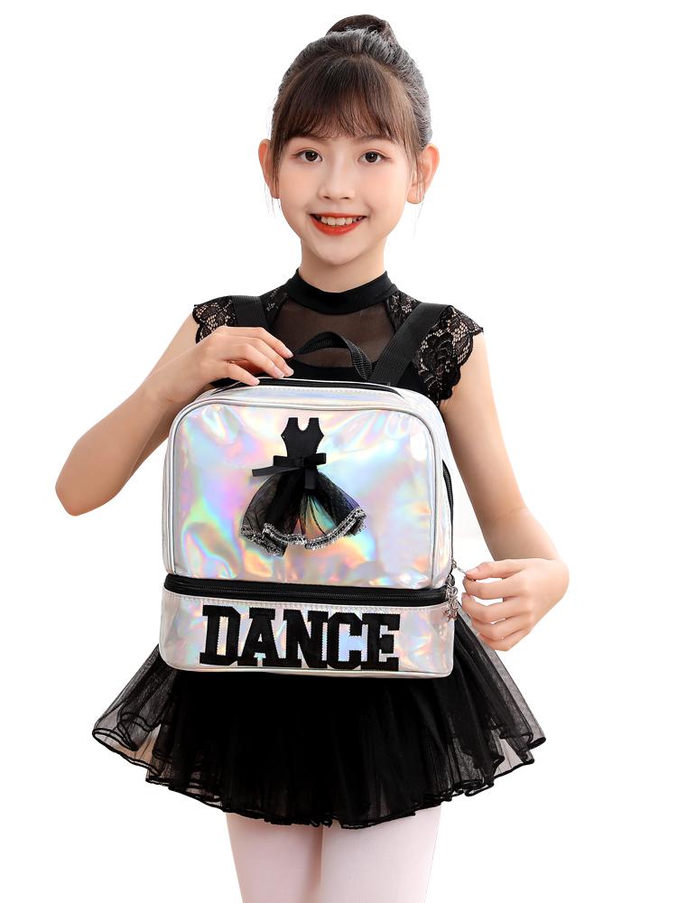 아동용 발레 가방 무용 수납 백팩 소녀용 댄스 의상 보관