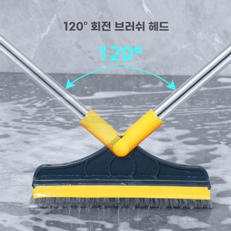 틈새 청소 브러쉬 사각지대 청소솔 화장실 바닥 솔 욕실 화이트 - 상세 이미지 4