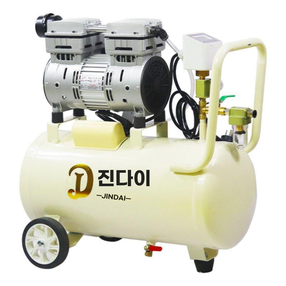 진공펌프 음압 흡입 펌프 다이아프램 실험실 공기흡입 모터 JD-780W-10L 1단 진공펌프(필터) - 상품 이미지