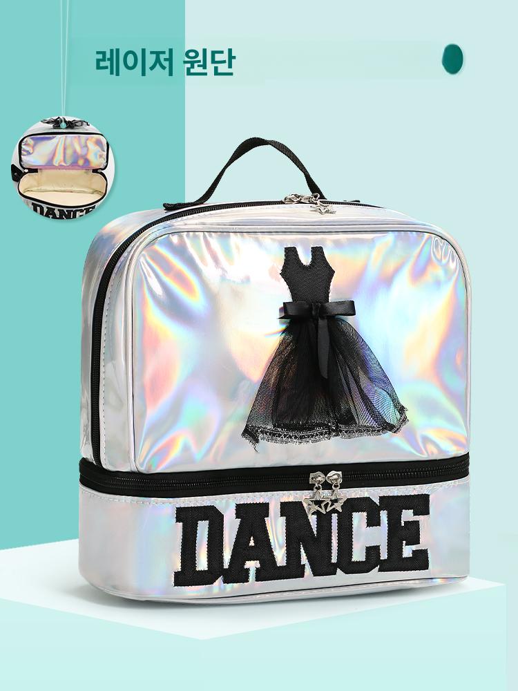 아동용 발레 가방 무용 수납 백팩 소녀용 댄스 의상 보관