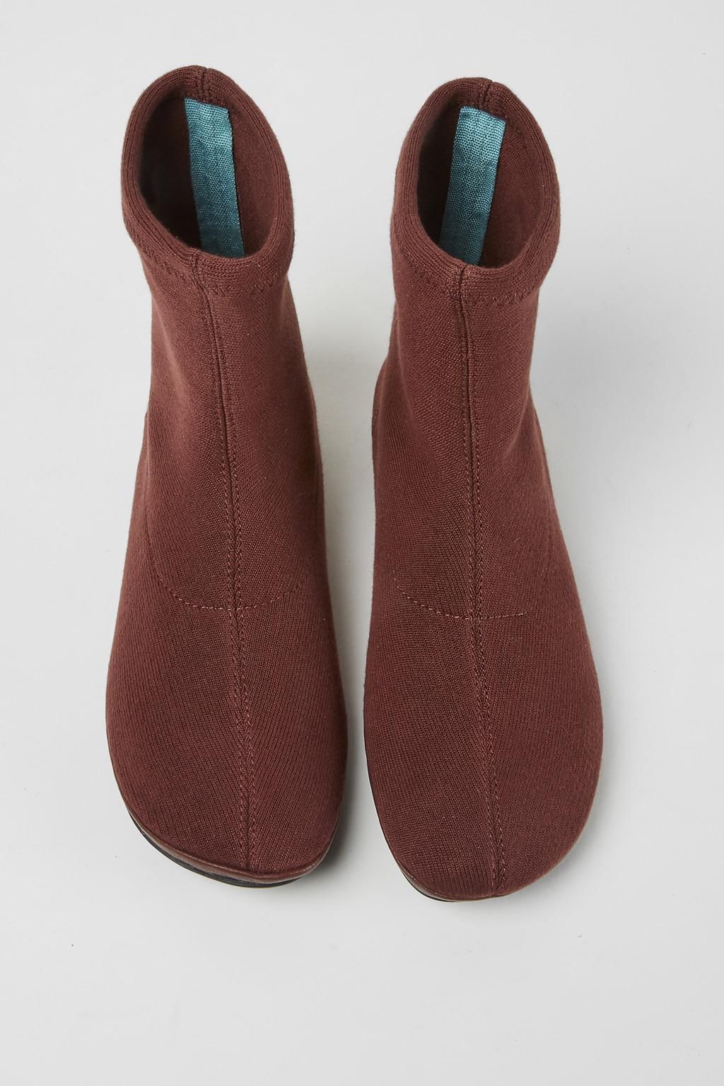 캠퍼 버건디 테크니컬 텐셀 앵클부츠 여성 K400573-003 BURGUNDY - 상세 이미지 4