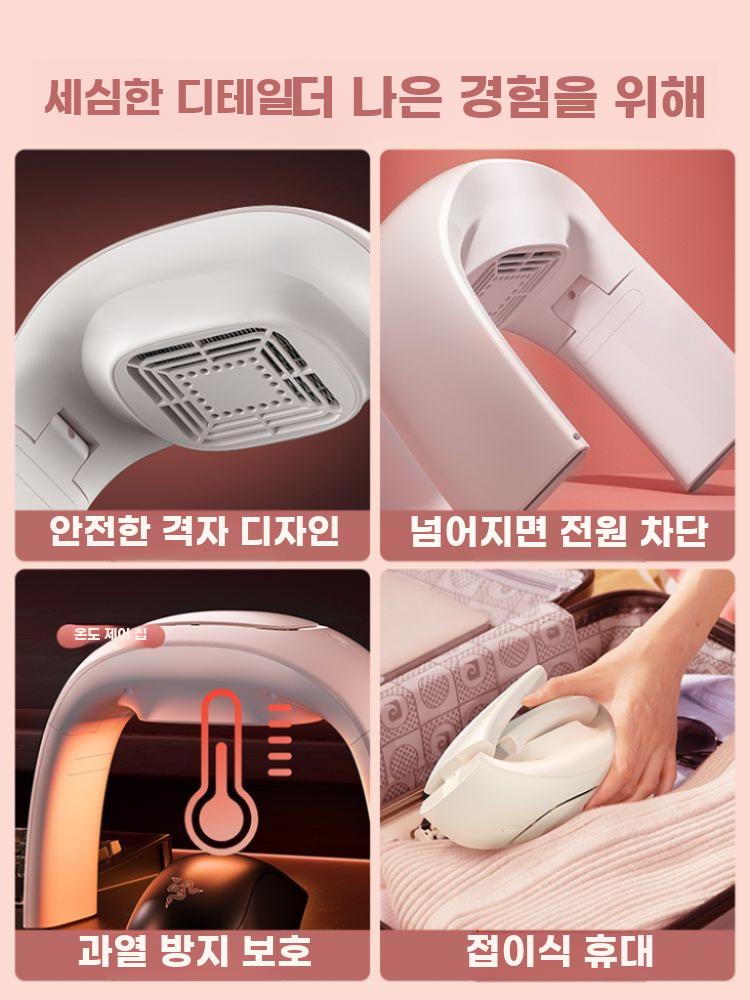 컴퓨터 손난로 마우스 히터 탁상용 핸드워머 겨울 전기 핫팩 화이트 3단온도 - 상세 이미지 5