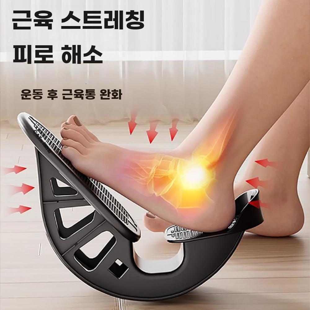 종아리 스트레칭 페달 아킬레스건 경사 보드 발목 균형 블랙 싱글(180kg) - 상세 이미지 3
