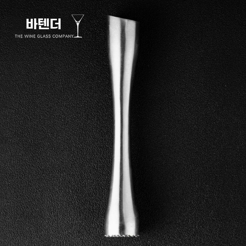 스텐 머들러 으깨기 스틱 스테인리스 아이스바 아이스스틱 스틸+플라스틱 헤드 20cm - 상세 이미지 5