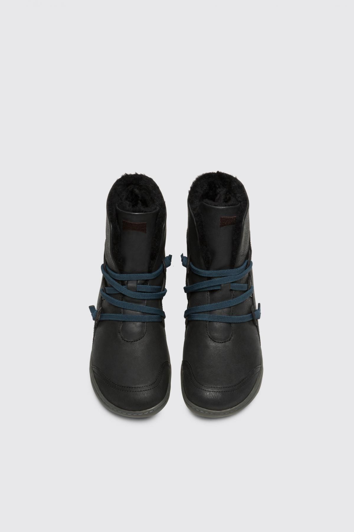 캠퍼 베어풋 컴포트 앵클부츠 여성 Peu 46477-043 BLACK - 상세 이미지 4