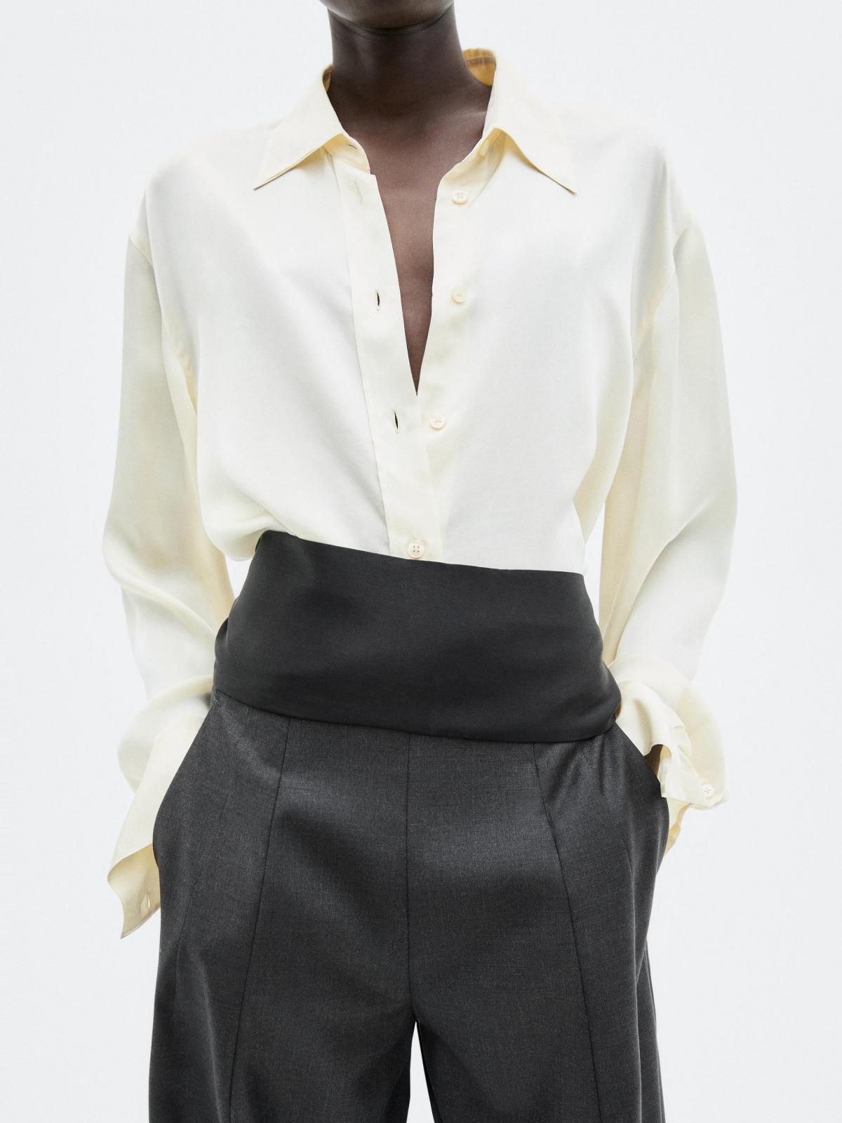 마시모두띠 벌룬핏 와이드 슬랙스 팬츠 5038/555 CHOCOLATE - 상세 이미지 3