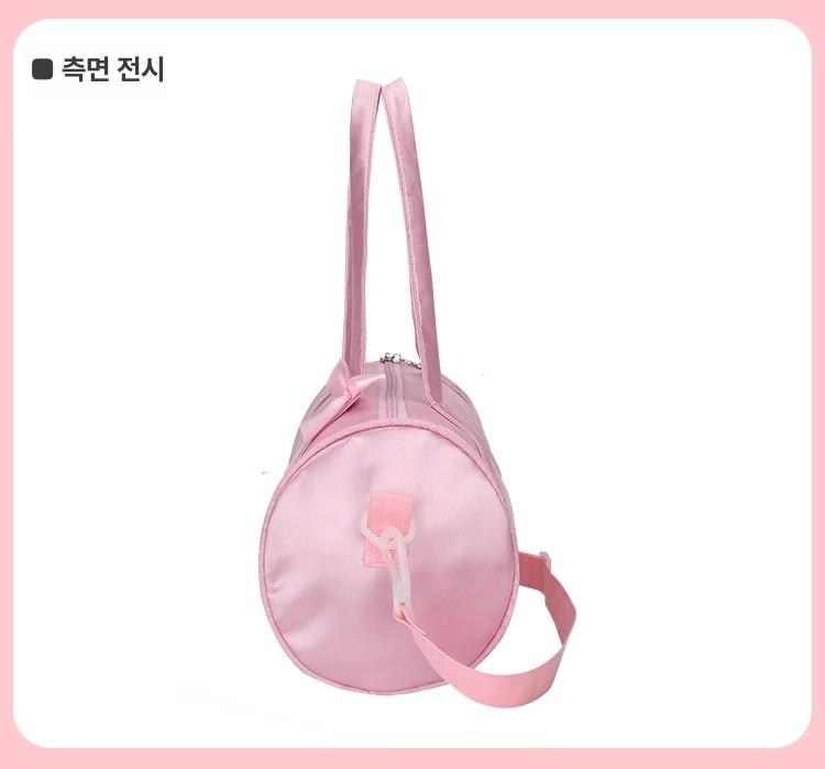여아 아동 발레 무용 원형 댄스 연습용 크로스백 - 상세 이미지 4