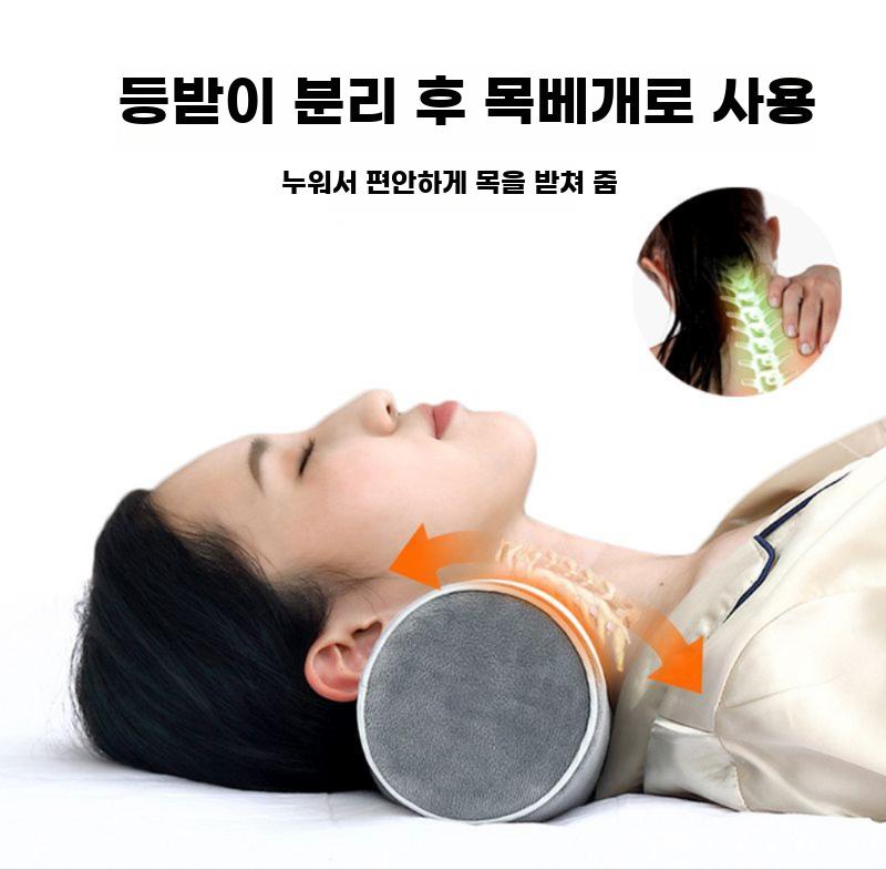 옆으로자는 등 쿠션 측침 수면 자세고정 백팩 에어백 - 상세 이미지 3