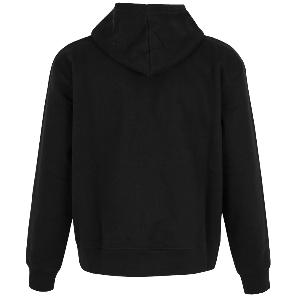 자크뮈스 로고 자수 레귤러핏 블랙 후드티 245JS310 2120 990 (2025 S/S) L - 상세 이미지 3