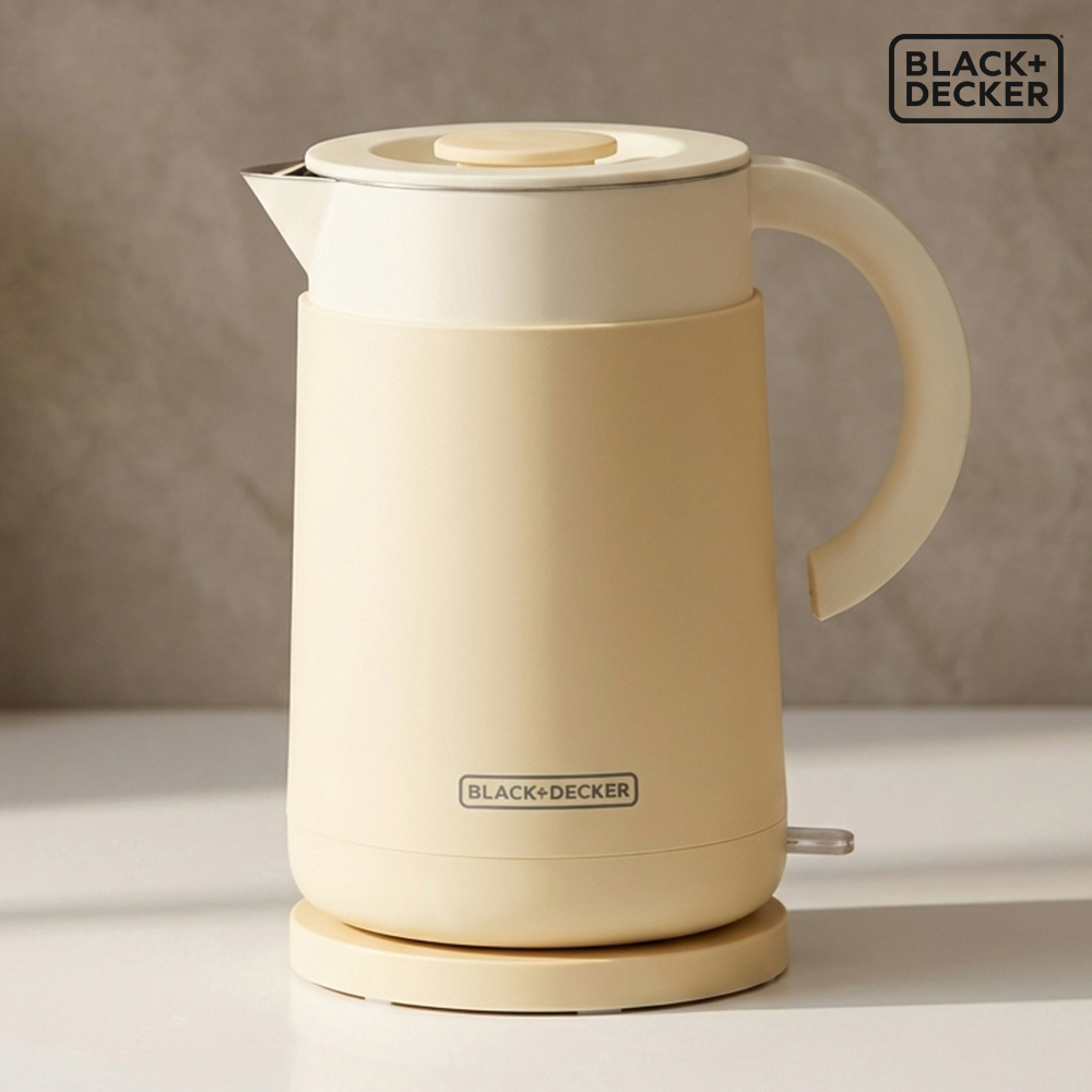 블랙앤데커 온무드 무선 전기포트 1.5L 티 커피 전기주전자 올스텐 BXEK2250-A