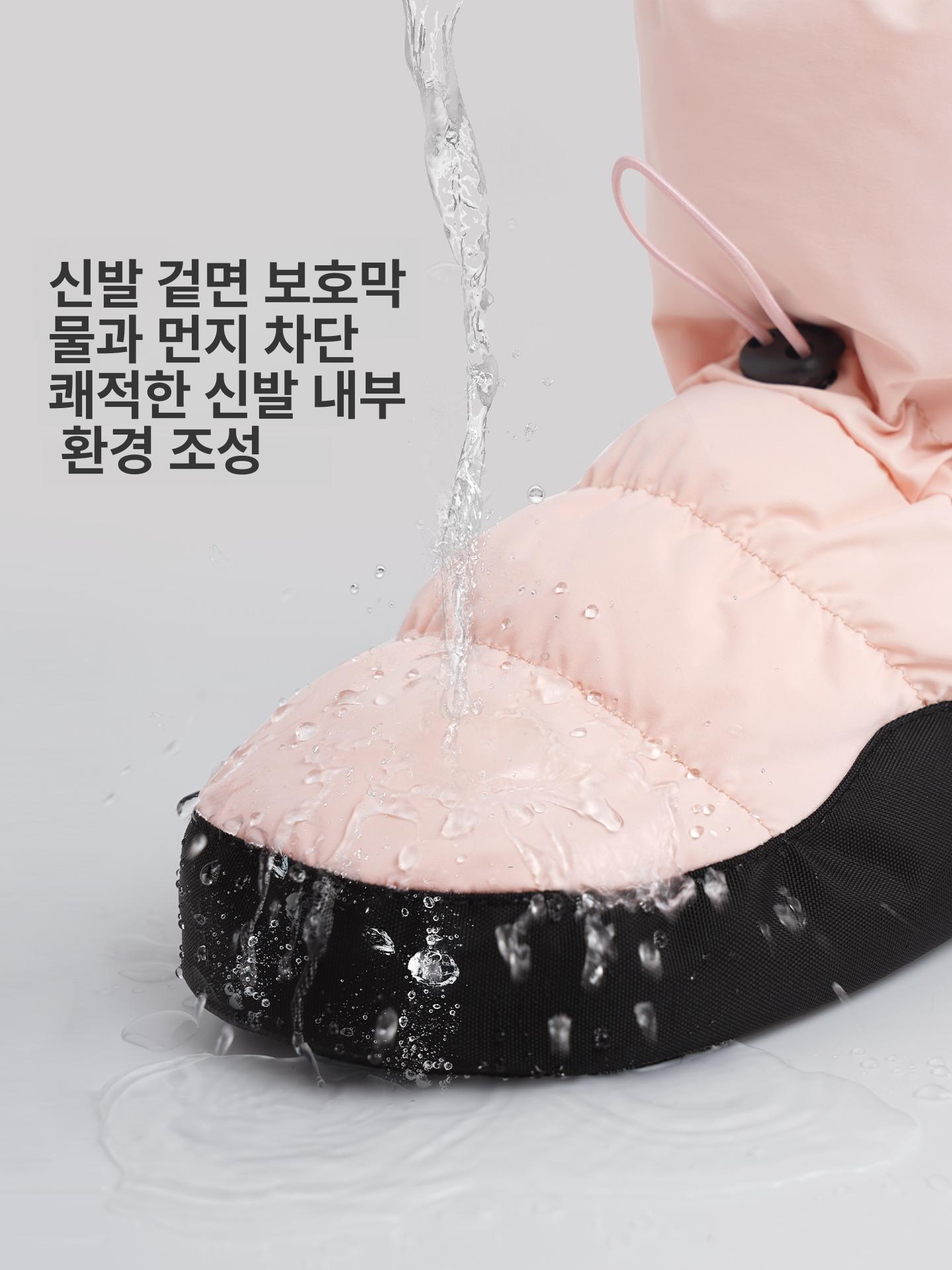 여성용 발레 무용 웜업 부츠 겨울 보온 춤 연습용 슈즈 - 상세 이미지 4
