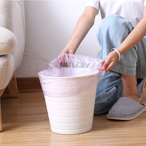 롤봉지 음식물 쓰레기 비닐봉투 분리수거봉투 6L, 100매, 2개