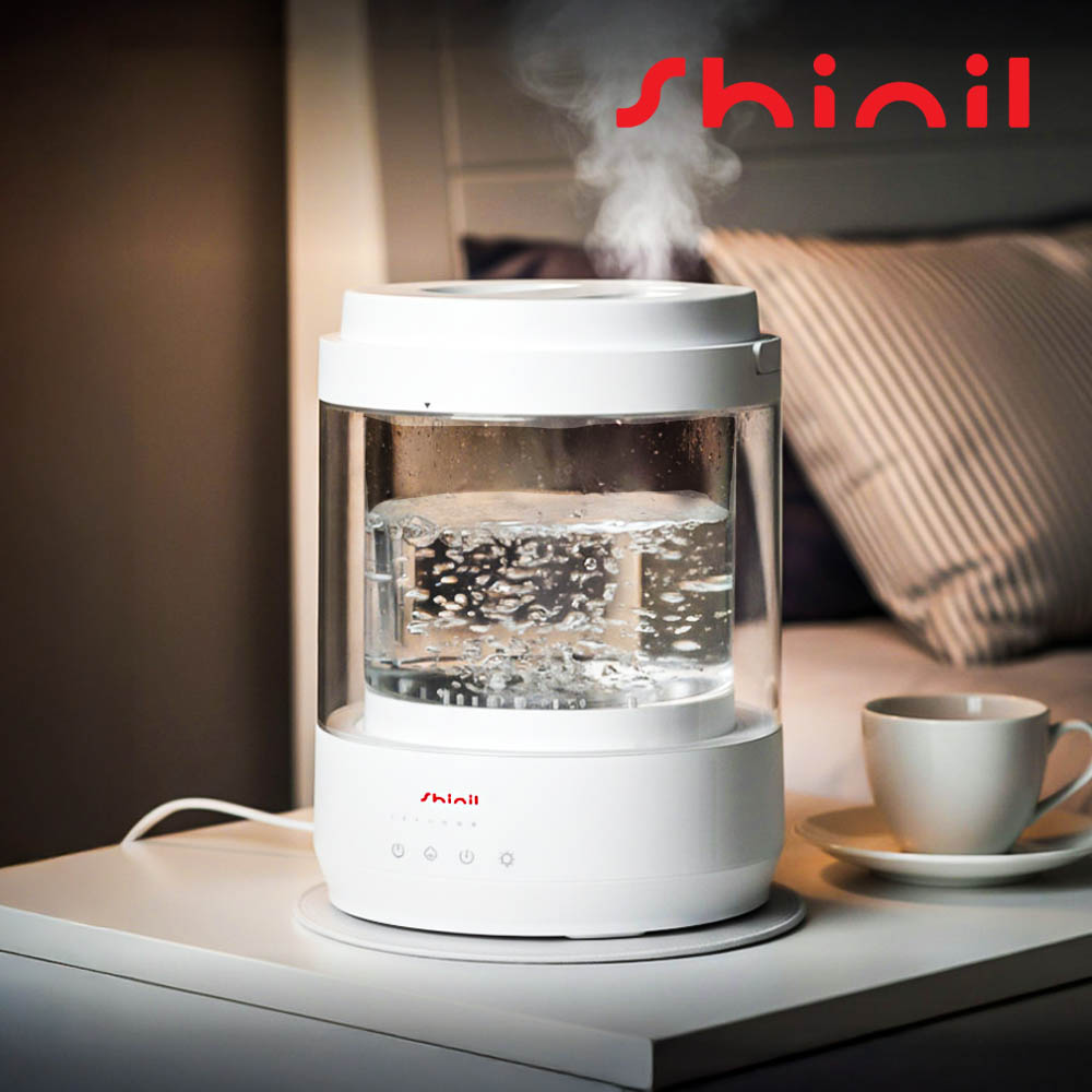 [26년형] 신일 대용량 물멍 아기 신생아 가열식 가습기 수조분리형 세척편한