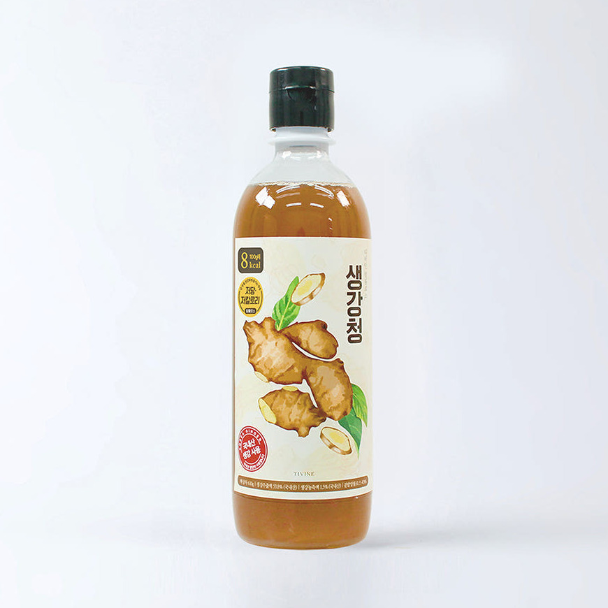 티바인 생강청 생강차 무설탕 국내산 수제 진액 590g 제품 이미지