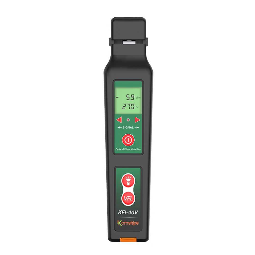 광통신 대조기 광심선 정렬 확인용 고정밀 측정 장비 KFI-40V 레드라이트 (배터리) - 상품 이미지