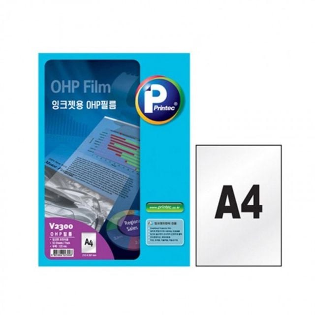 V2300-50 프린텍 캐주얼 O 필름 필수템 잉크젯 - 상품 이미지