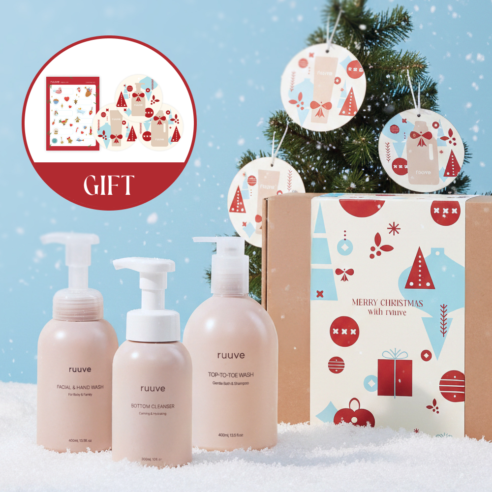 러베 워시 3종Set (탑투토워시+페이셜앤핸드워시+엉덩이클렌저)